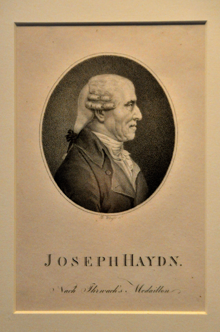  |Joseph Haydn 1794, Bleistift von Georg Dance
